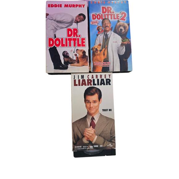 VHS BUNDLE 3 Titles Eddie Murphy & Jim Carrey - Picture 2 of 3